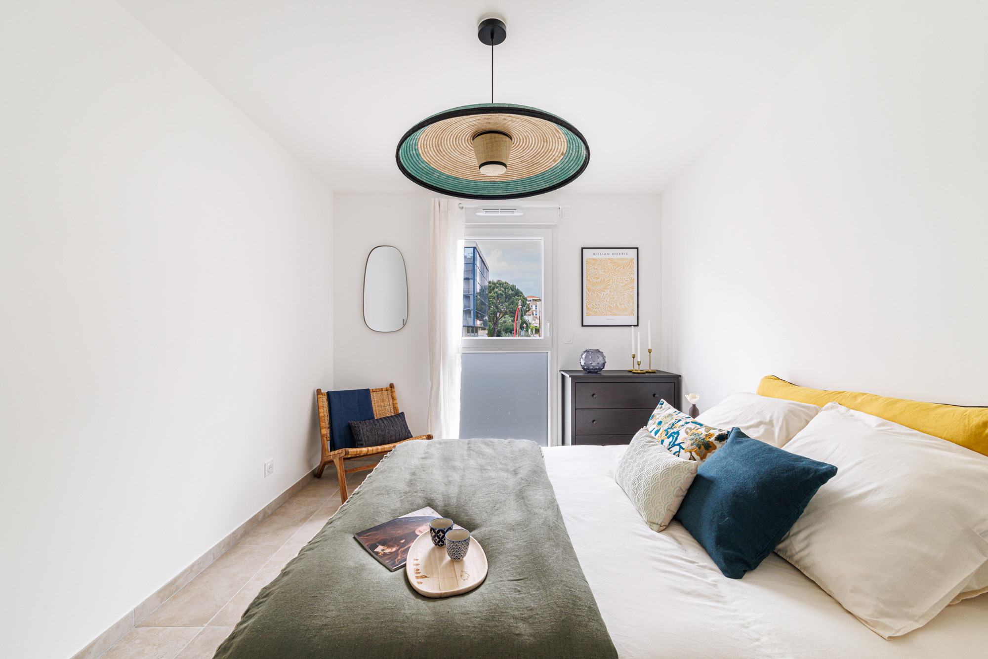 Home staging, L'Echappée mer, Cagnes sur mer