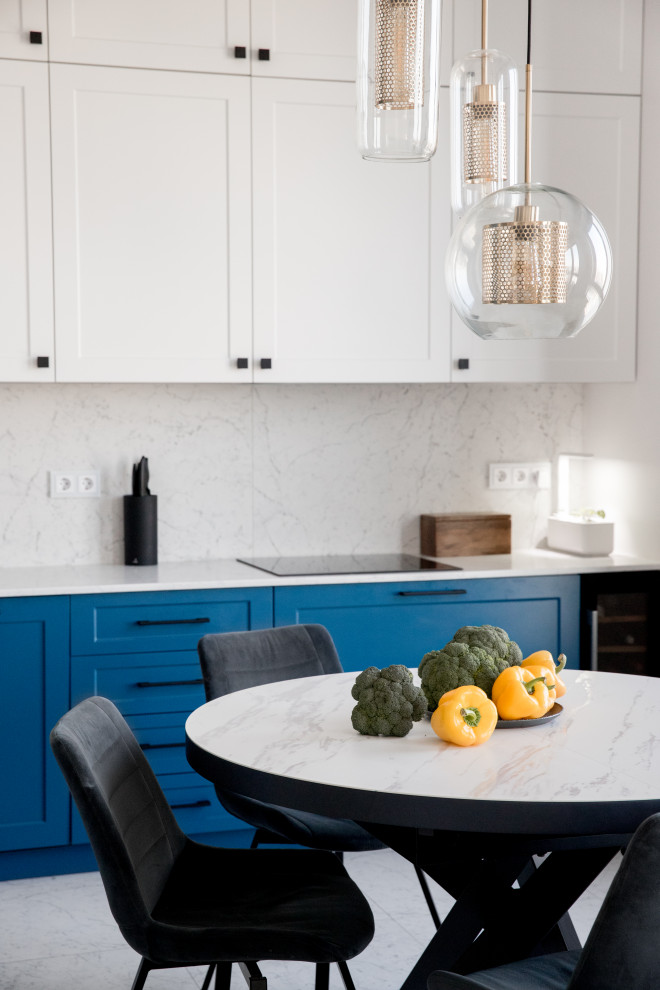 Небесно синий в ЖК Новочеремушкинская 17