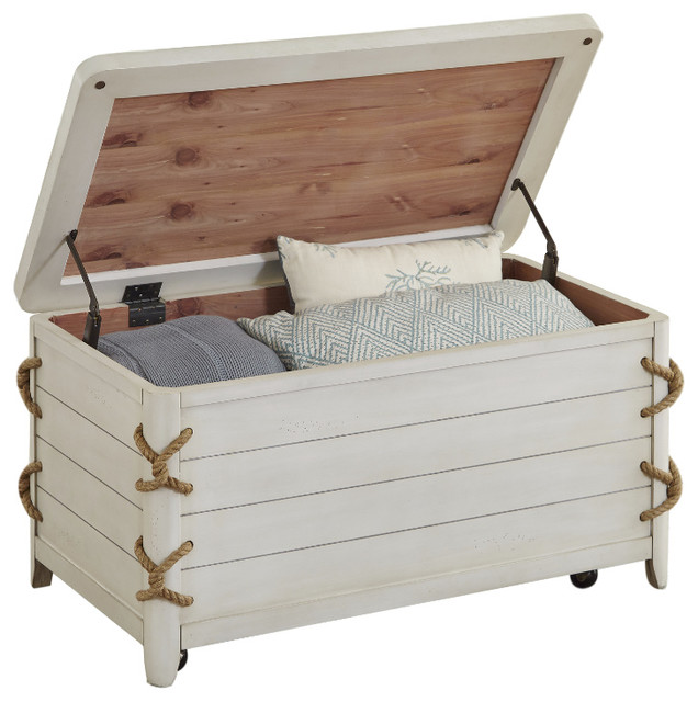 Liberty Furniture Dockside Storage Trunk Beach Style Decorative Trunks By Industries Inc Houzz - Dockside Imports Home Decor