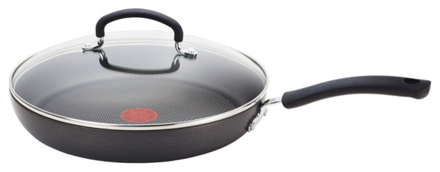 T-fal Ultimate Hard Anodized 10-inch Covered Deep Saute Pan