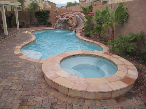 Photo of a traditional pool in Las Vegas.