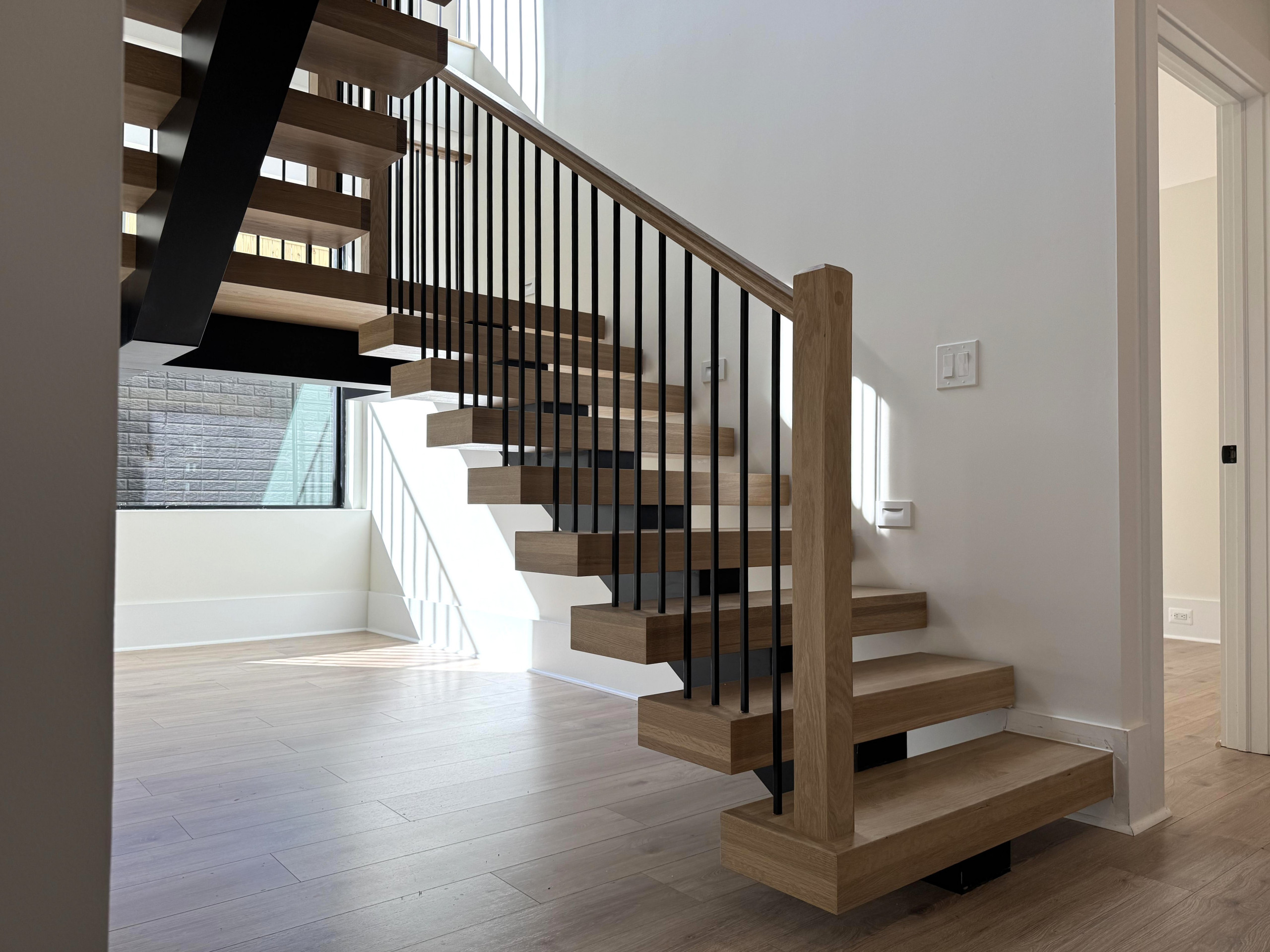 139_Four-Story Modern Staircase, Arlington, VA 22207