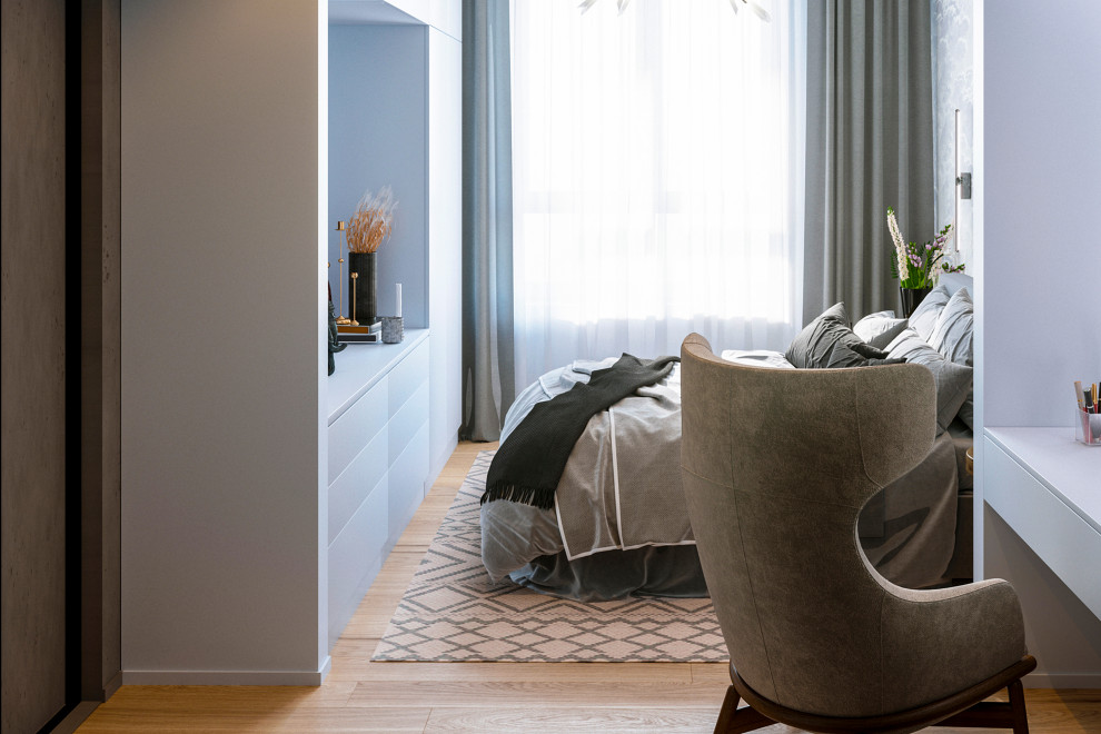 Дизайн интерьера  3-х комнатной квартиры 113 кв.м. - ЖК «LIFE-Ботанический сад»