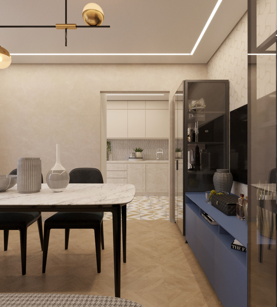 Проект современной гостиной