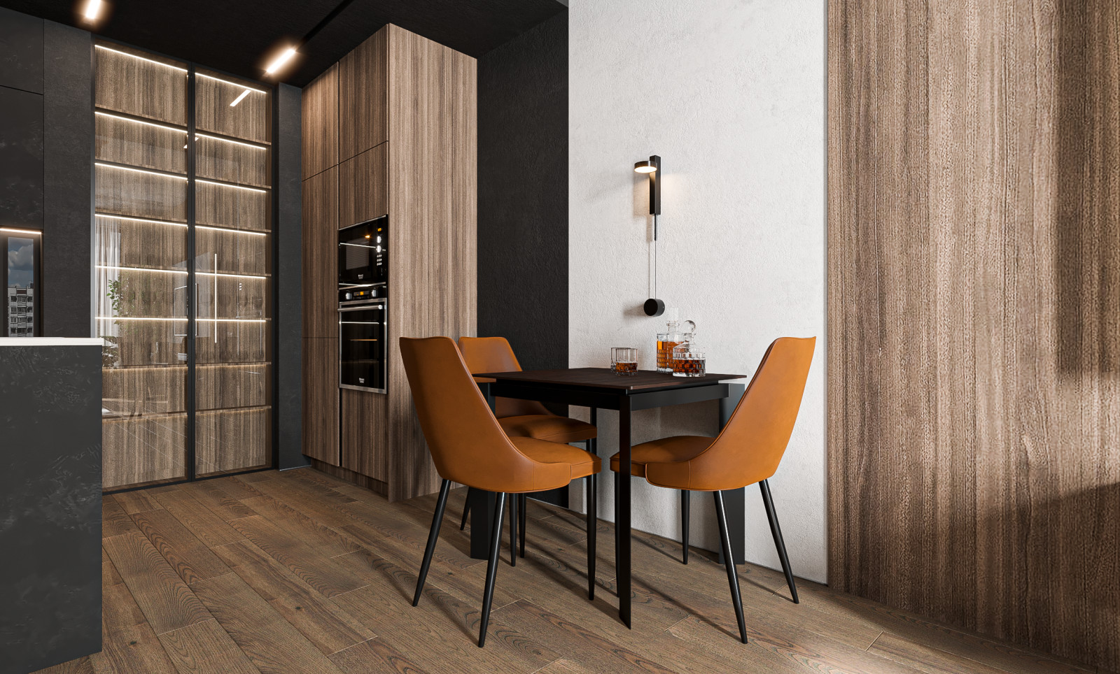 Проект в стиле лофт в жк Ричмонд