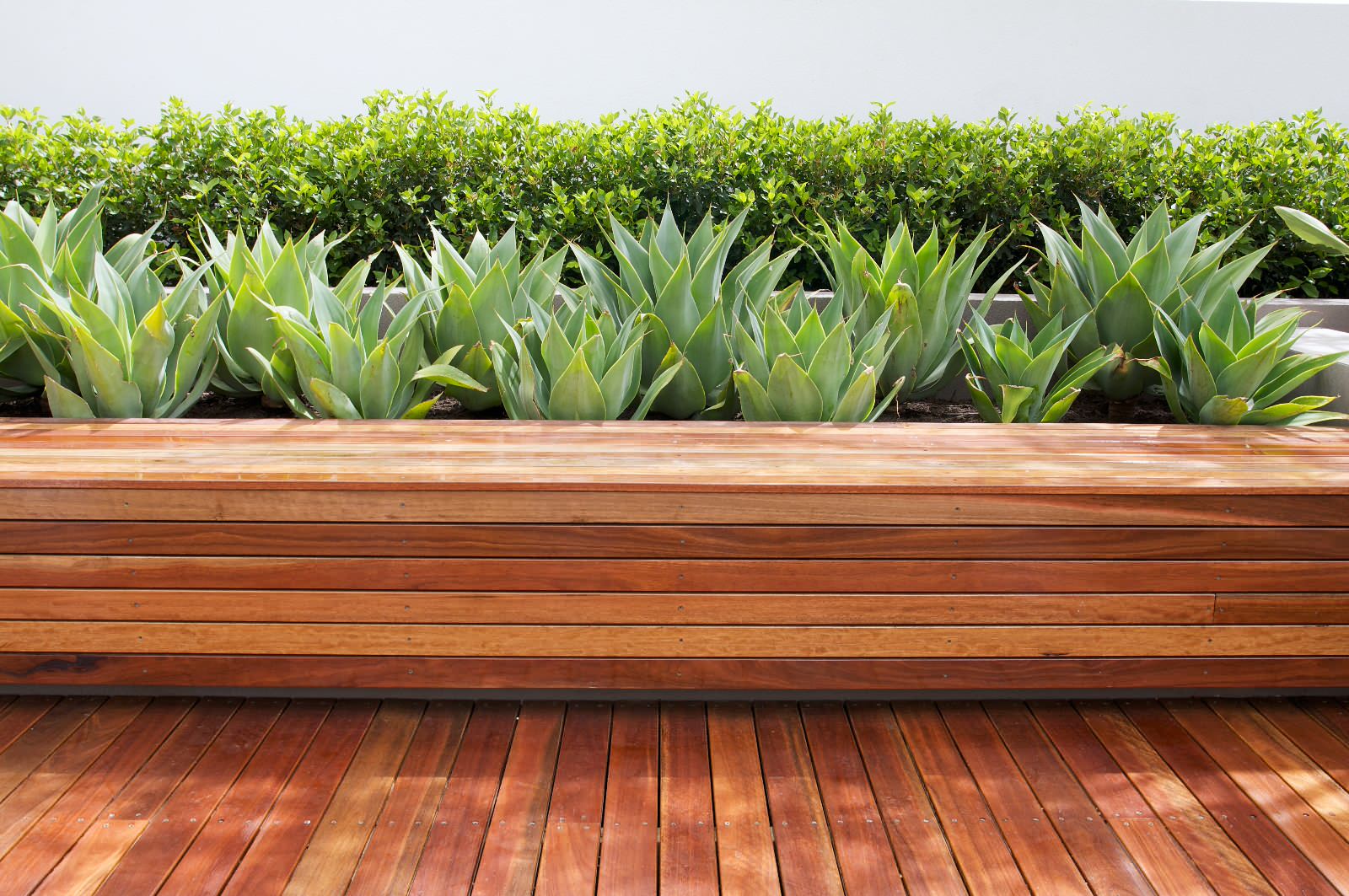 plastic planting boxes The Skyline Planter 24In x 48In x 25In Elevated Garden Bed main image 1