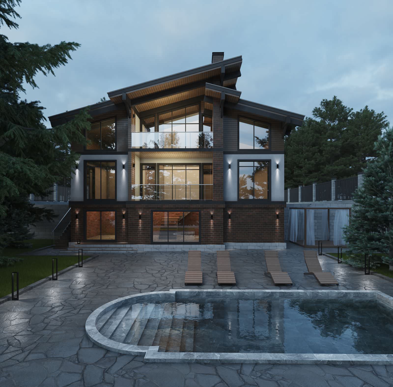 Жилой дом г.Сочи (Красная поляна)