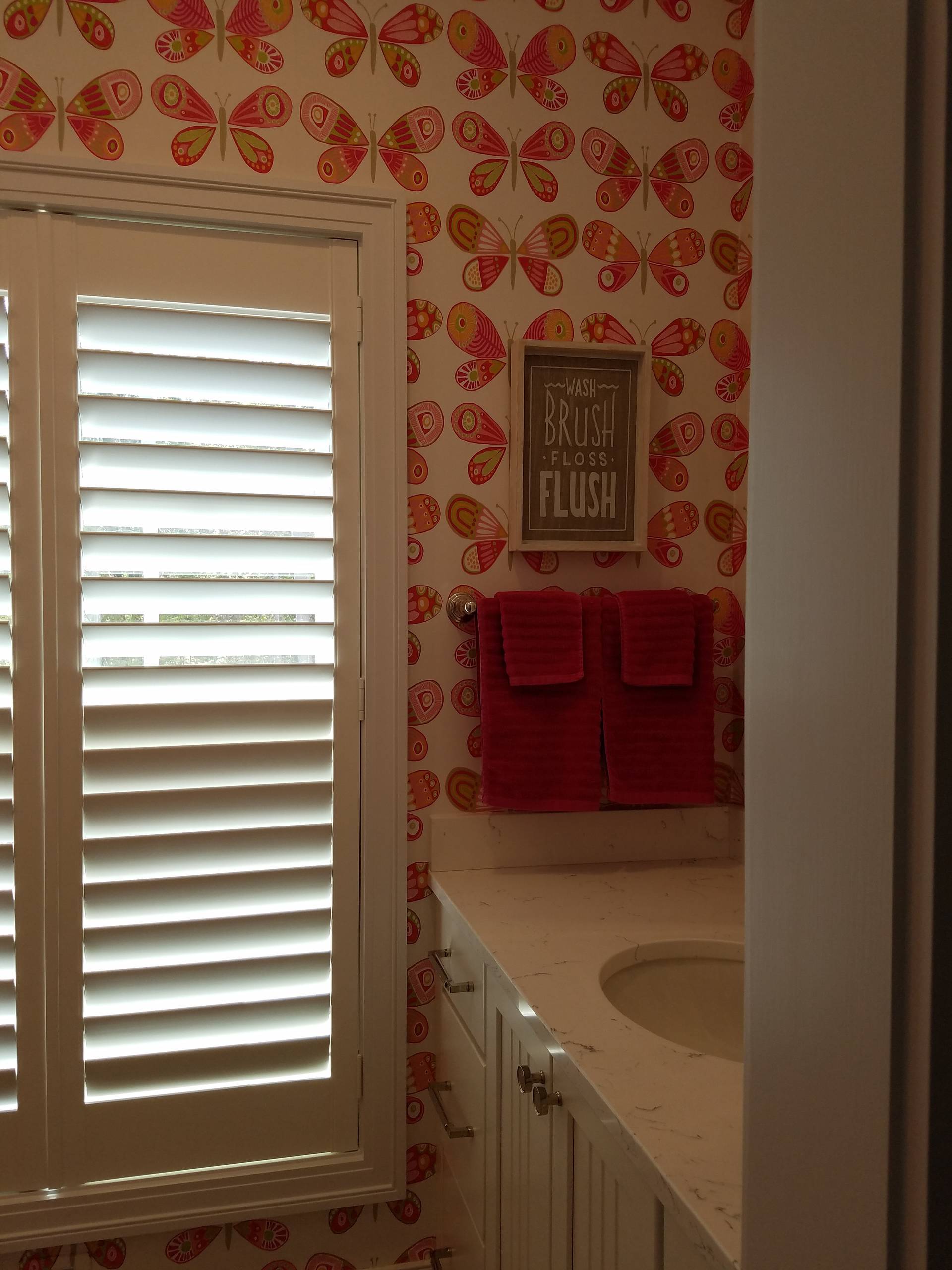 Wallpaper Install: Grandkids' Suite