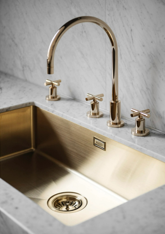 golden faucet