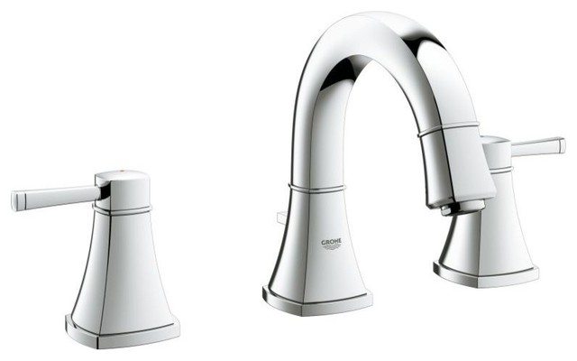 Grohe Grandera Small Bathroom Faucet With Low Arc Spout