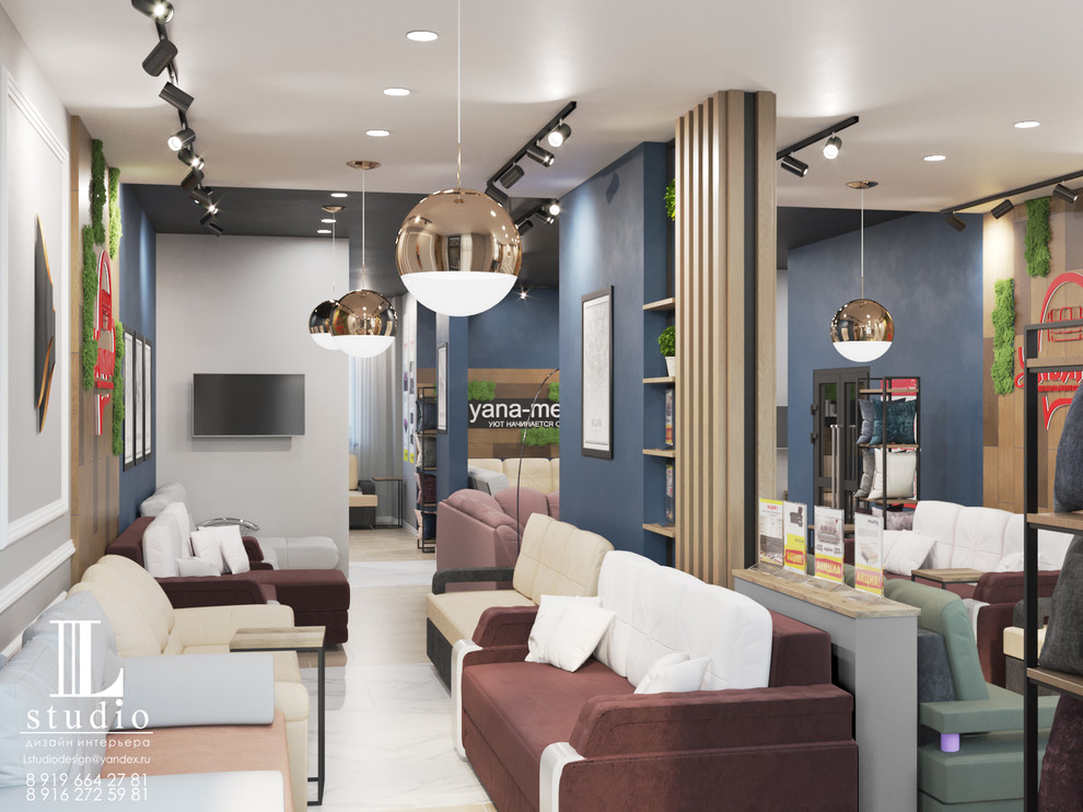 Шоу-рум диванов мебельной фабрики "Ульяна"