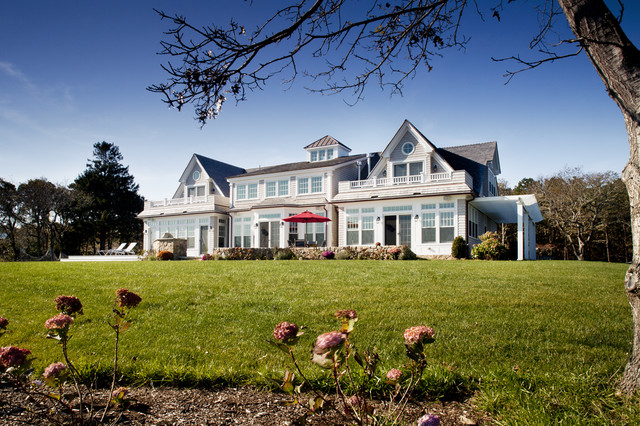 Rear Elevation coastal-exterior