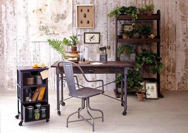 Industrial Chic Home Office Industrial Home Office San