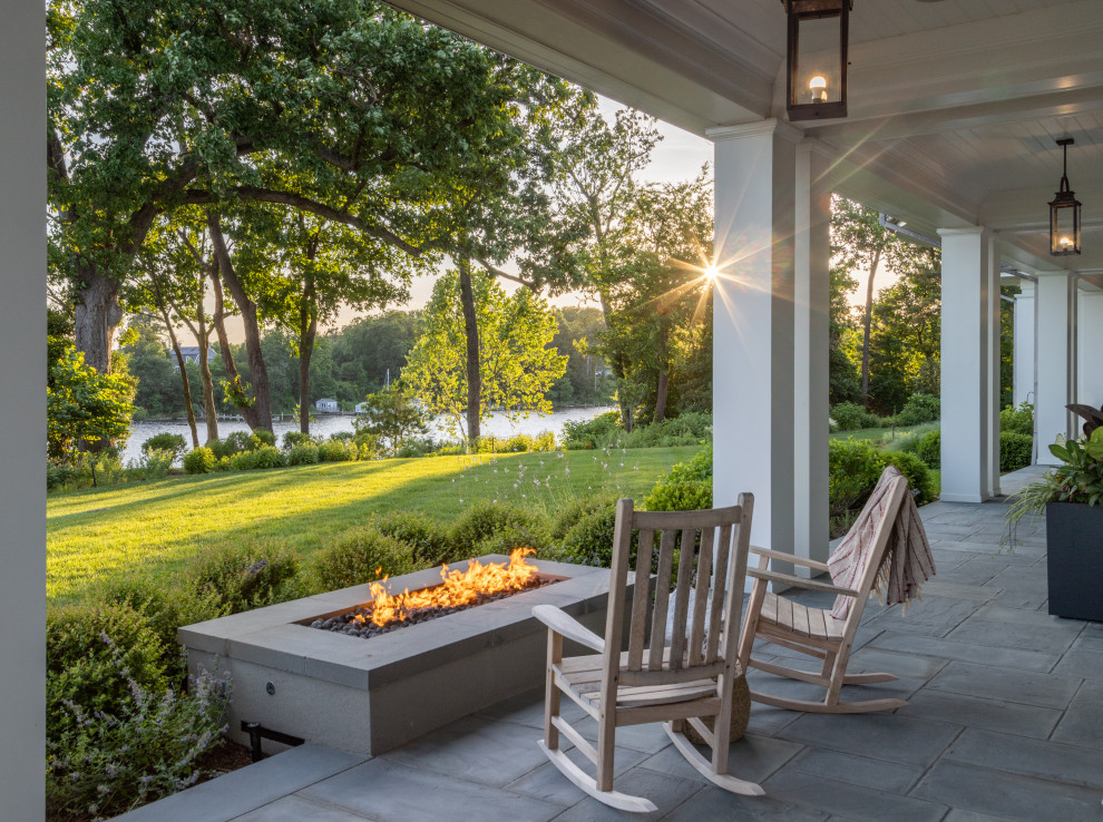 Inspiration for a transitional home design remodel in Baltimore