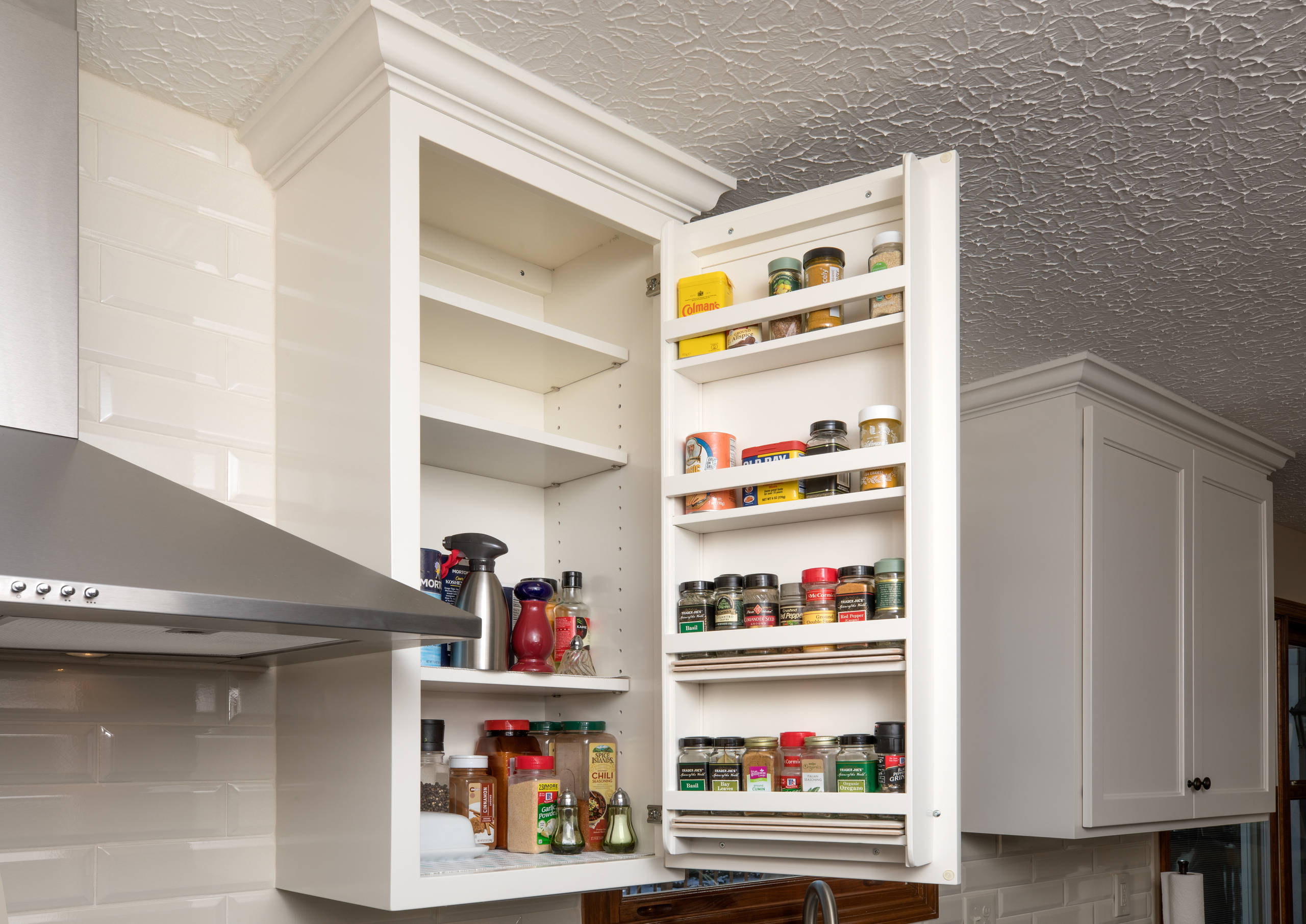 Transitional Blue Island Kitchen