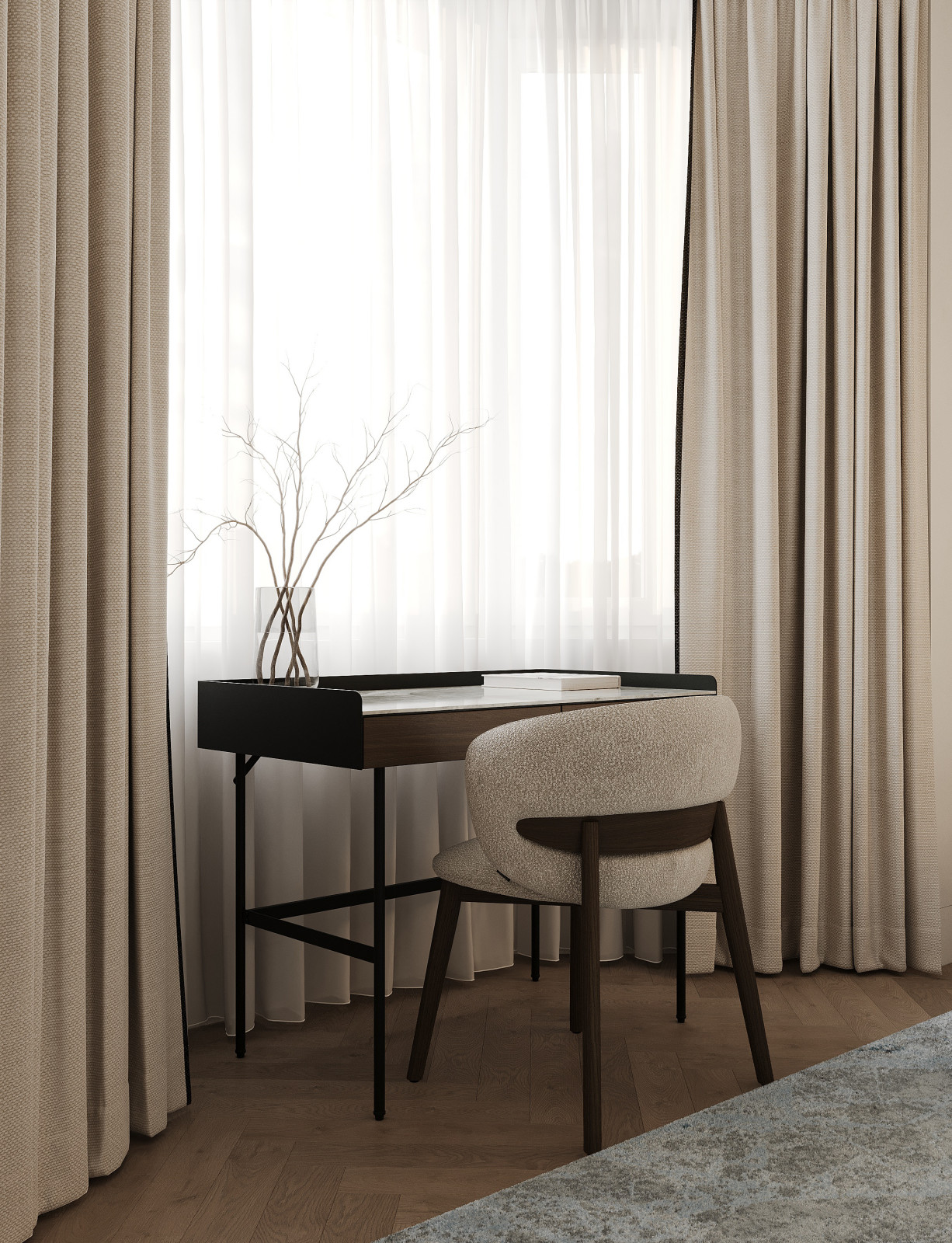 Интерьер двухкомнатной квартиры