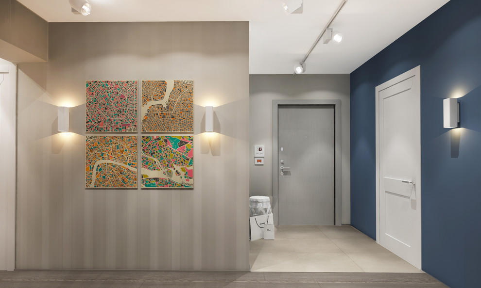 Квартира 80 м2 в современном стиле, для молодой семьи