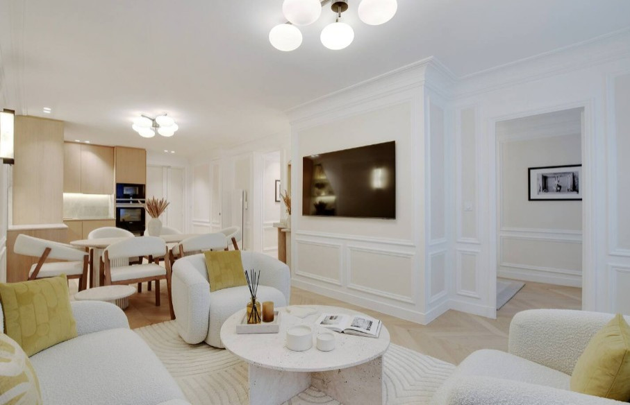 Conception et rénovation d'un appartement de 88 m²