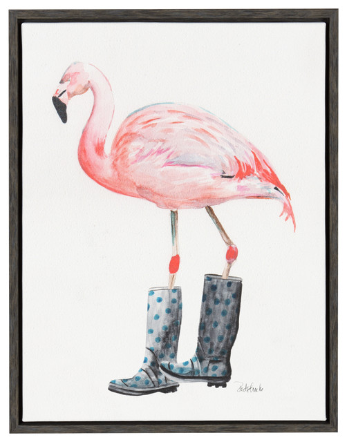flamingo cowboy boots