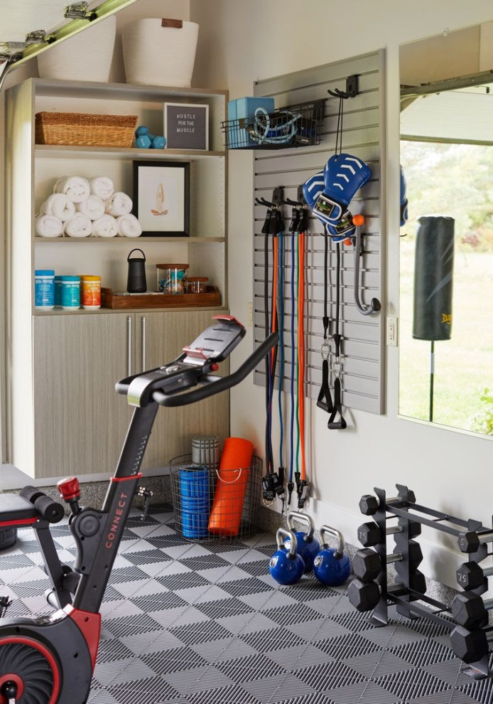 Photo of a home gym in Phoenix.