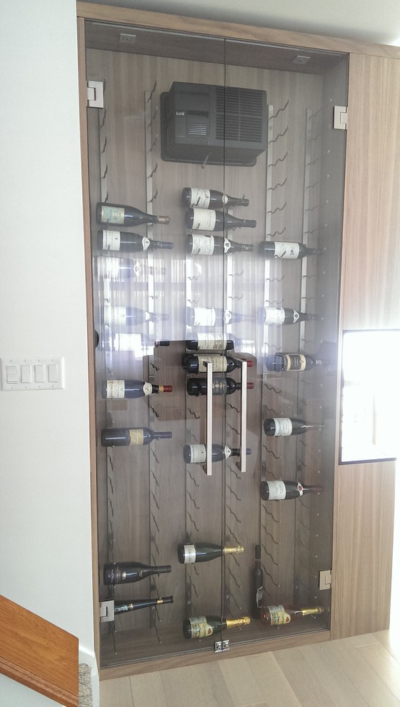 Wine Cellars Contemporary Montreal by Vitrerie Alfonso Houzz