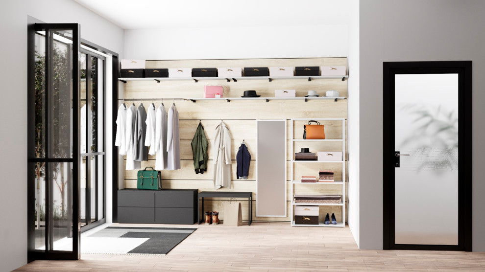 Стильная и функциональная прихожая