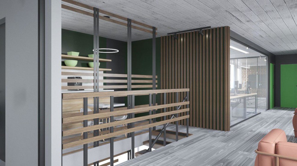 Офис в стиле LOFT