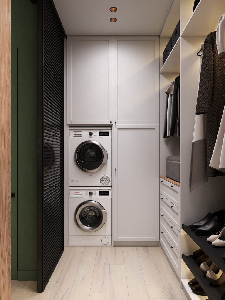 Квартира с зелеными акцентами