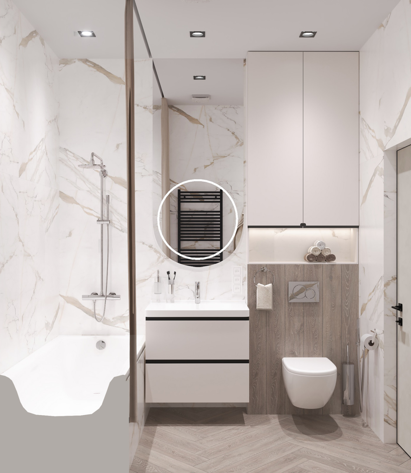 Одноэтажный дом в КП Николино парк