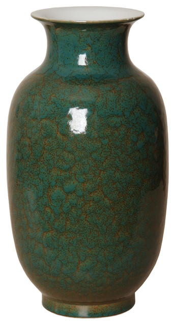 Lantern Vase, Amazon Green