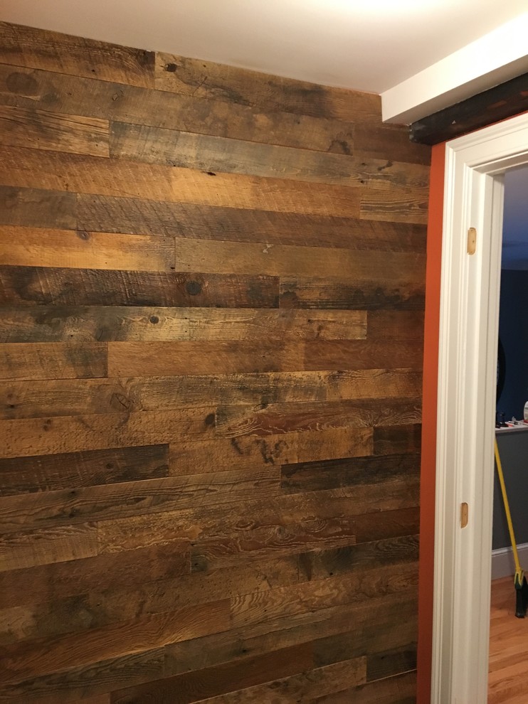 Brown Reclaimed Wood Planks for Wall 32″x 4″ / 10.7 Sq.Ft.