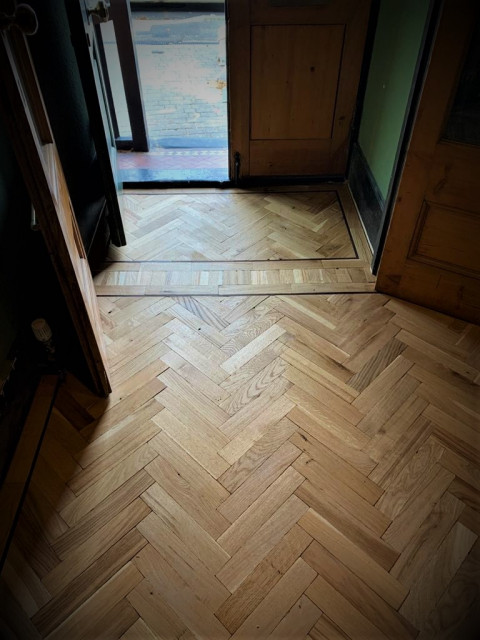 Herringbone Parquet klassisk-entre