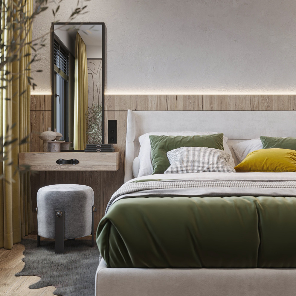 Спальня с гардеробной с/т Фестивальное, Курская область.