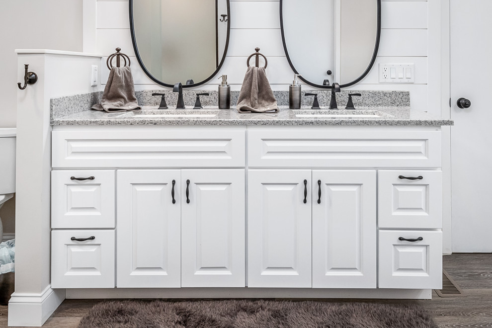 Lake Bathroom & New Flooring update