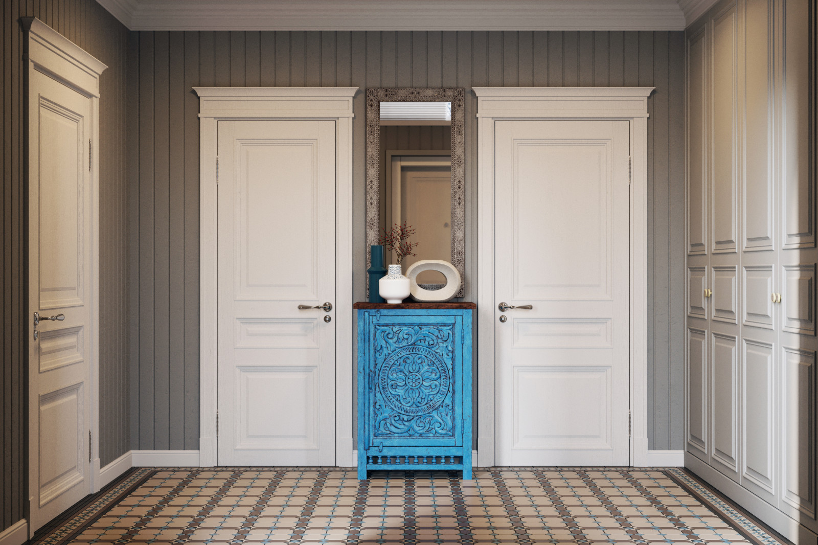 Загородный дом в американской классике для звездного клиента