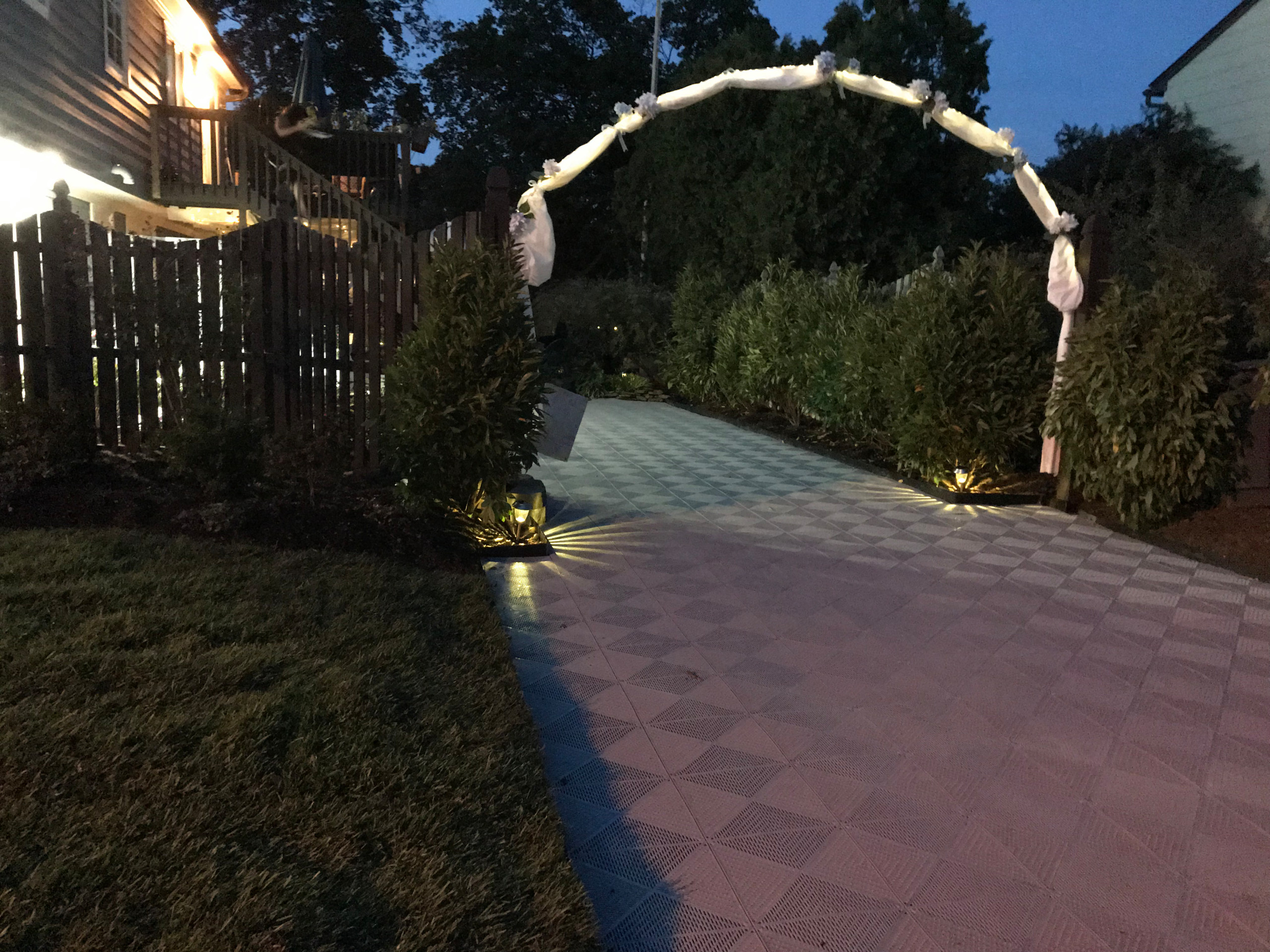Garden Design in Time for a Wedding