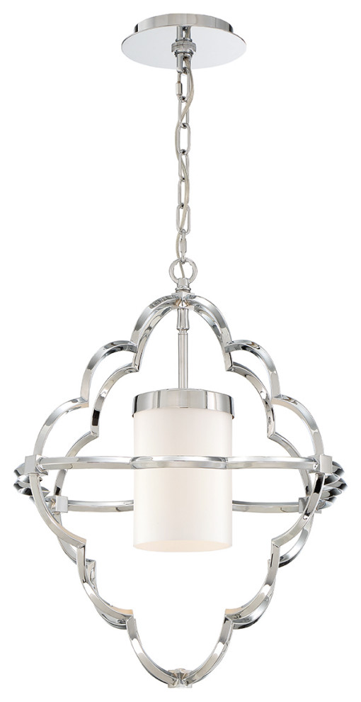 1-Light Transitional Chandelier by Eurofase
