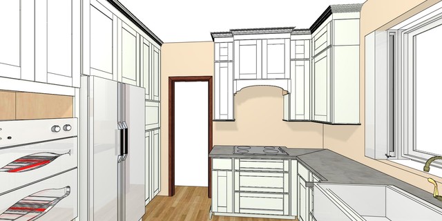 Dixie Kitchen transitional-rendering