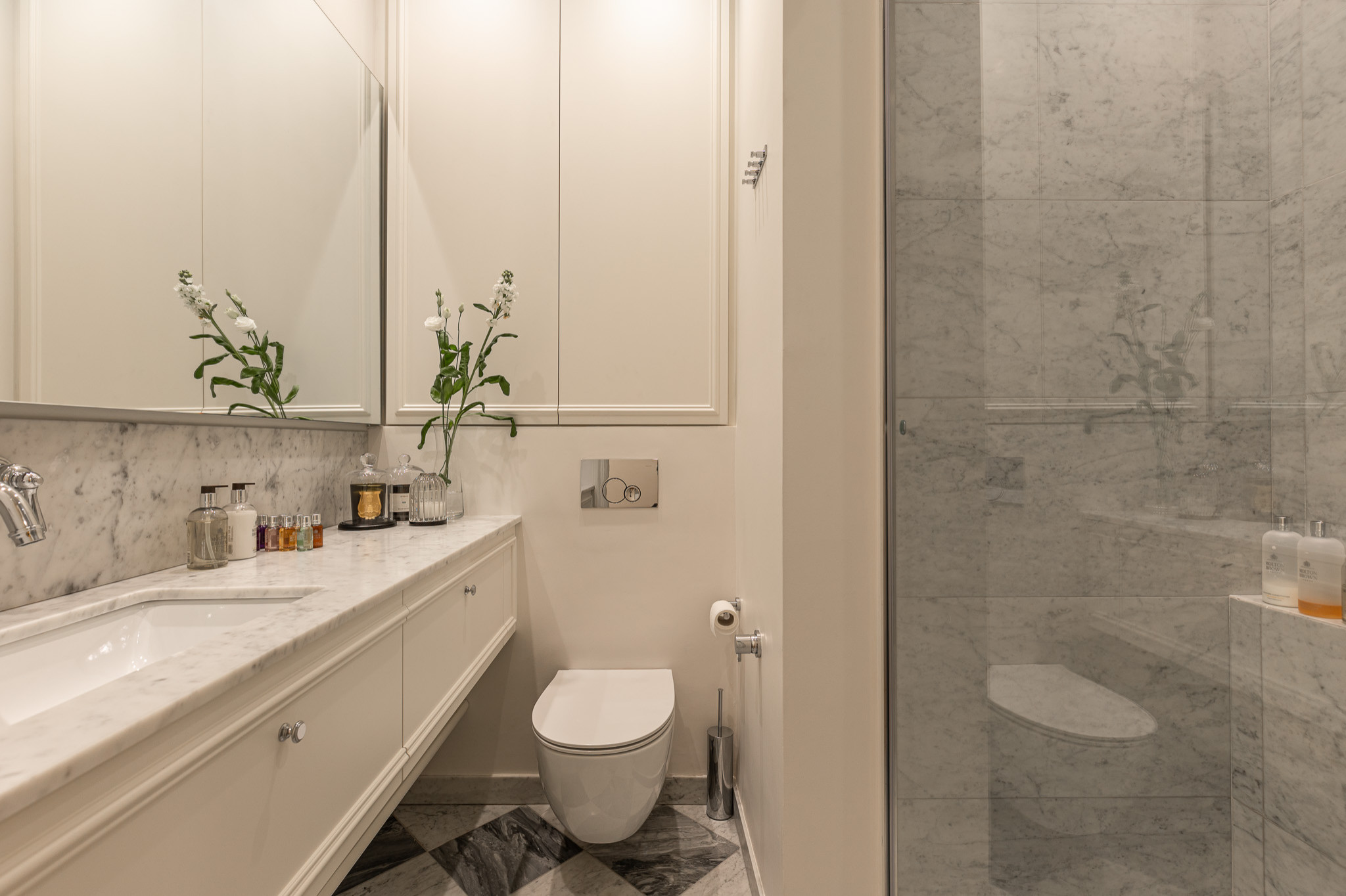 Bagno in marmo