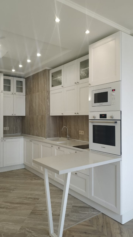 Светлый интерьер однокомнатной квартиры 38 кв.м.