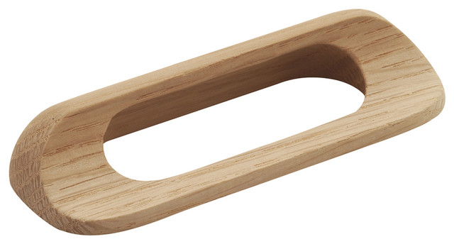 Natural Woodcraft Pull 96mm Center To Center Unfinished Wood