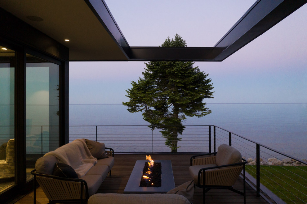 Belgium Modern Balcony Milwaukee by Vetter Architects Houzz