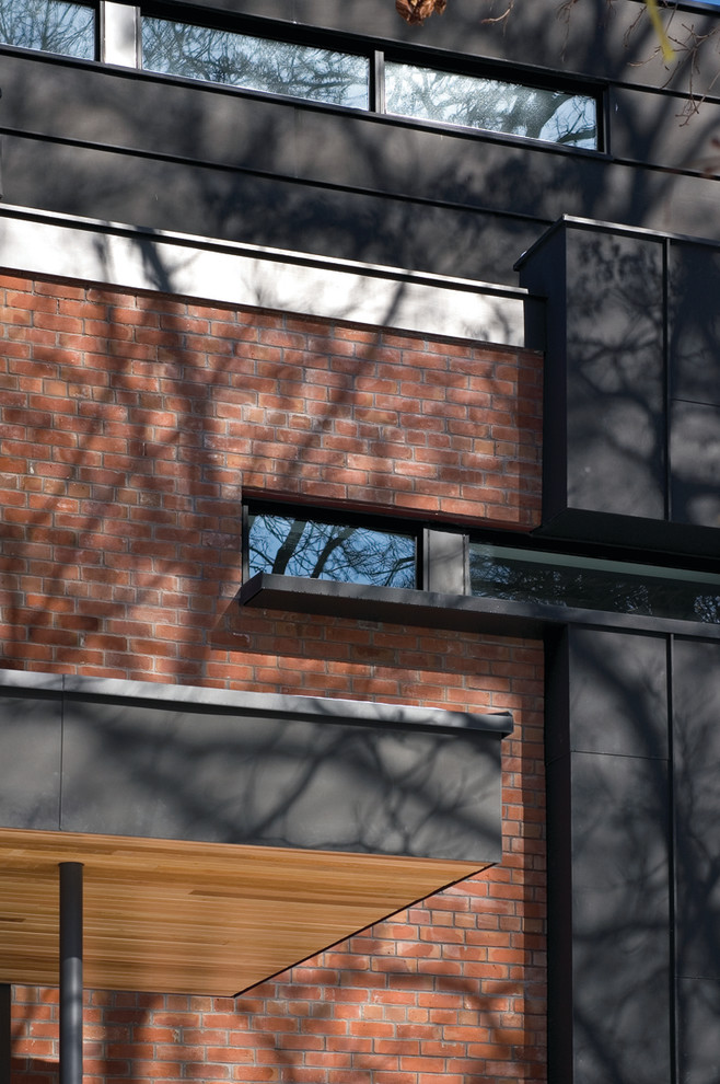 Design ideas for a contemporary home design in Toronto.