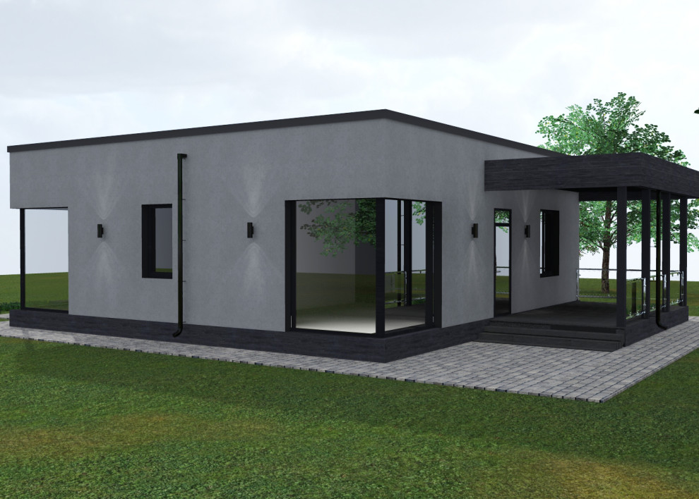 Проект дома в Подмосковье