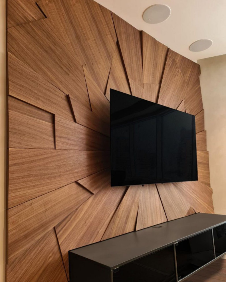 Декоративные панели из ценных пород древесины для стен и потолков