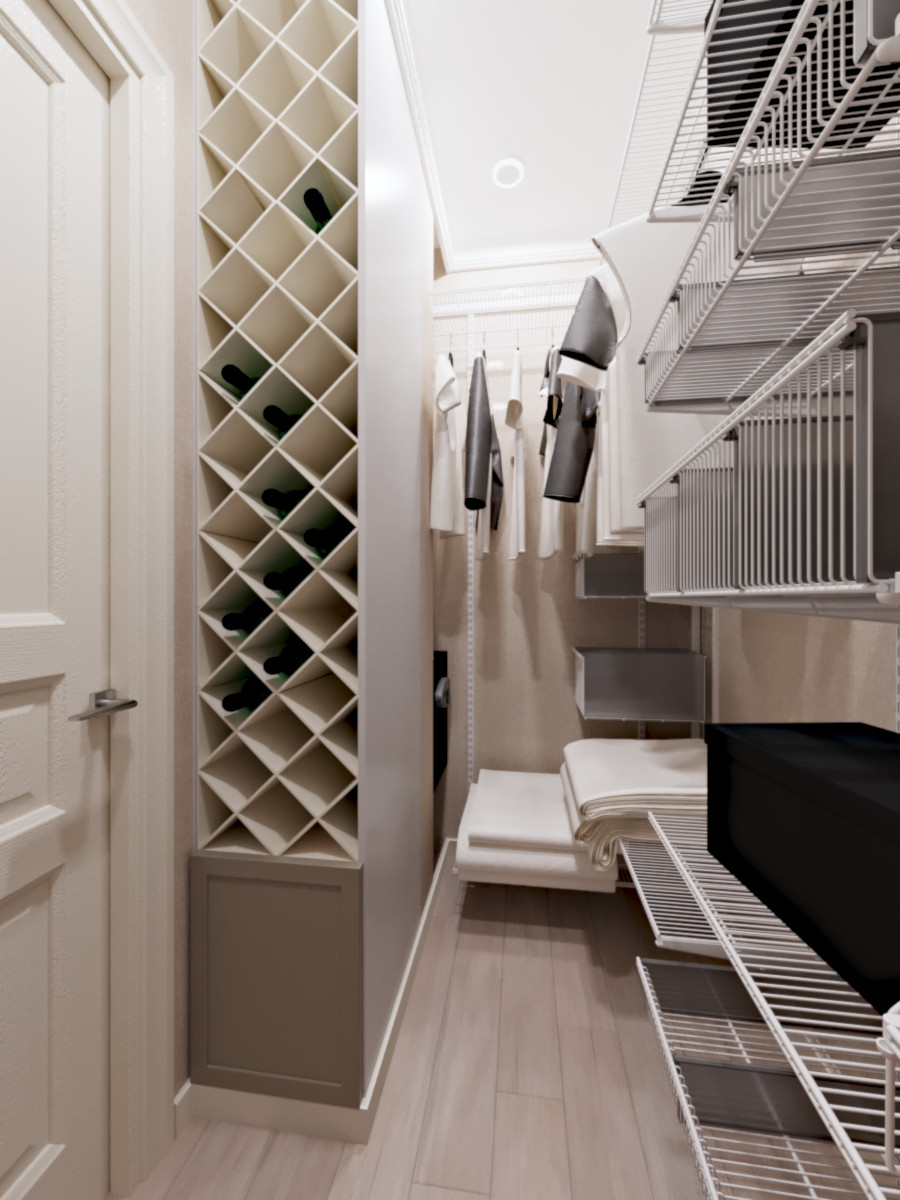 Карамелька. Гардеробная.