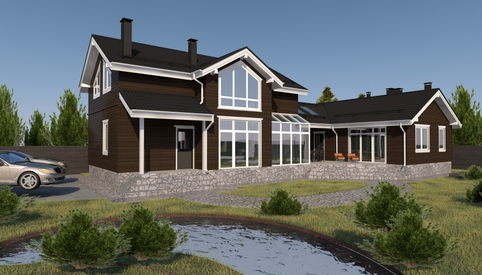 Каркасный дом в Огоньково