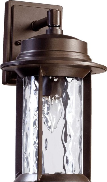 One Light Oiled Bronze Clear Hammered Glass Wall Lantern One Light Oiled Bronze Clear Hammered Glass Wall Lantern Transitional Outdoor Lights And Sconces By We Got Lites
