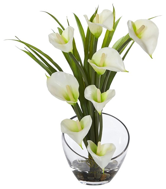 artificial lily arrangements