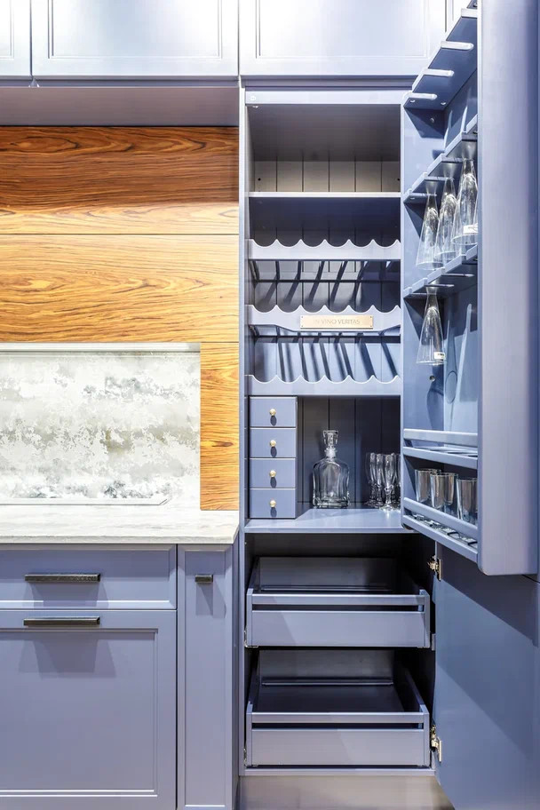 Наполнение шкафов и организация пространства